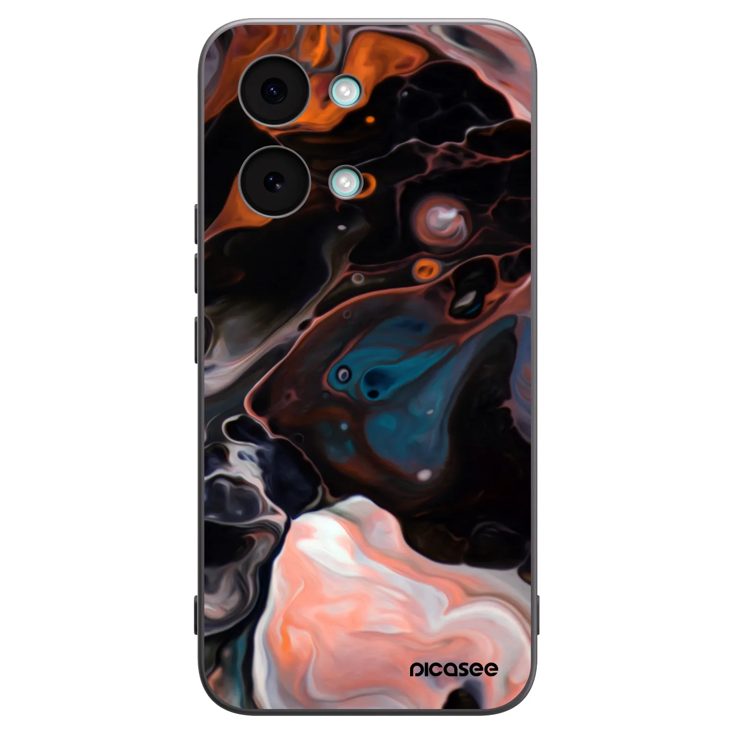 Picasee Μαύρη θήκη σιλικόνης για Xiaomi Poco X8 Pro Max - Cream
