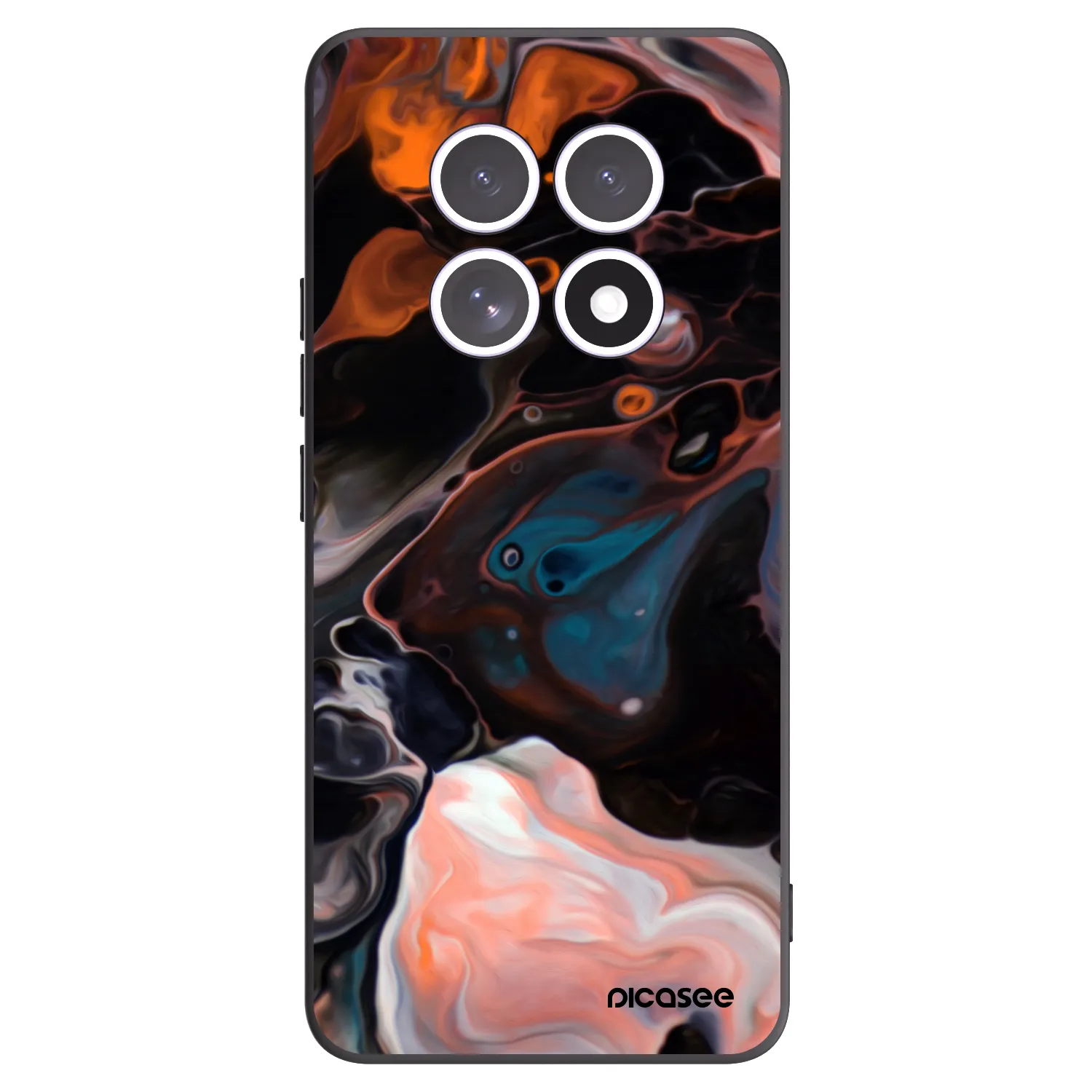 Picasee Μαύρη θήκη σιλικόνης για Xiaomi Redmi Note 15 5G - Cream