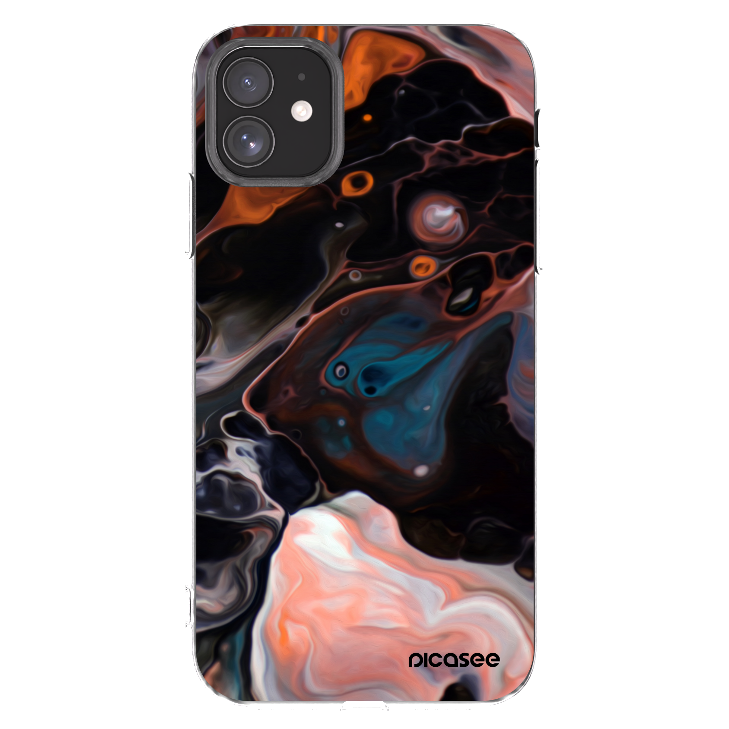 Picasee διαφανής θήκη σιλικόνης Apple iPhone 11 - Cream