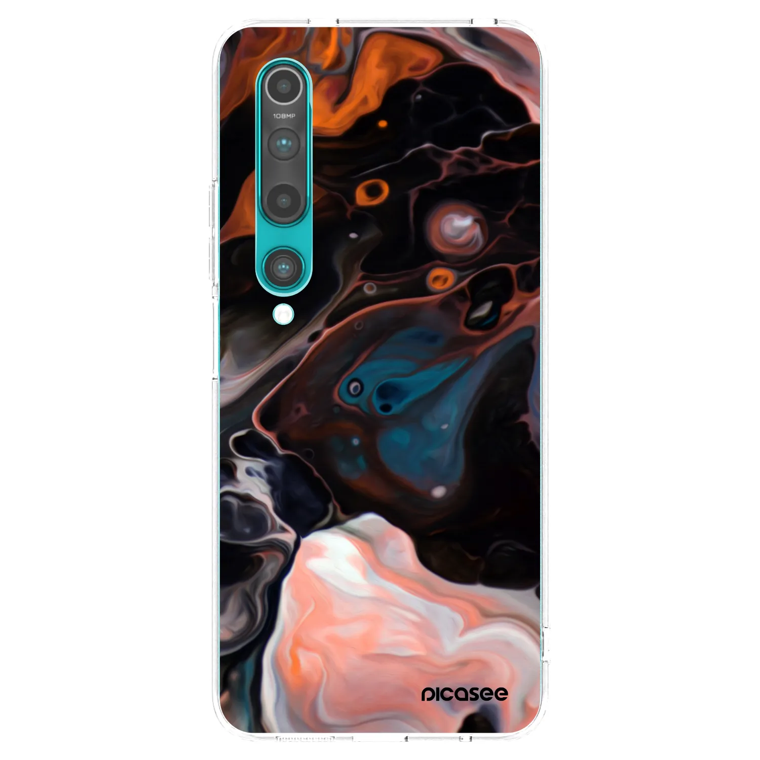 Picasee διαφανής θήκη σιλικόνης Xiaomi Mi 10 - Cream