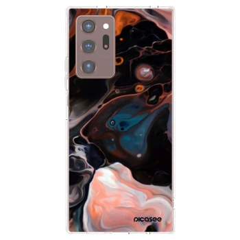 Picasee διαφανής θήκη σιλικόνης Samsung Galaxy Note 20 Ultra - Cream