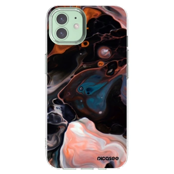 Picasee διαφανής θήκη σιλικόνης Apple iPhone 12 Pro - Cream