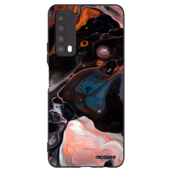 Picasee Μαύρη θήκη σιλικόνης για Huawei P Smart 2021 - Cream