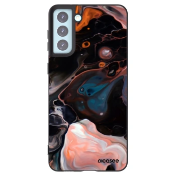 Picasee Μαύρη θήκη σιλικόνης για Samsung Galaxy S21+ 5G G996F - Cream