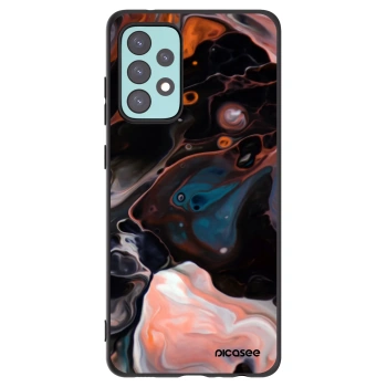 Picasee Μαύρη θήκη σιλικόνης για Samsung Galaxy A72 A725F - Cream