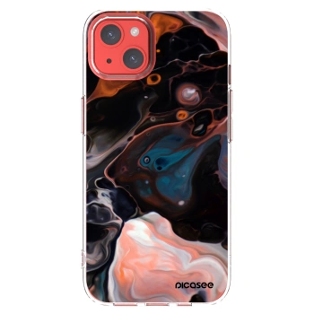 Picasee διαφανής θήκη σιλικόνης Apple iPhone 13 - Cream
