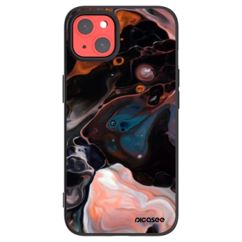Picasee Μαύρη θήκη σιλικόνης για Apple iPhone 13 - Cream
