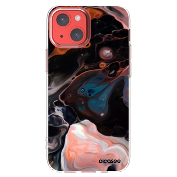 Picasee διαφανής θήκη σιλικόνης Apple iPhone 13 mini - Cream