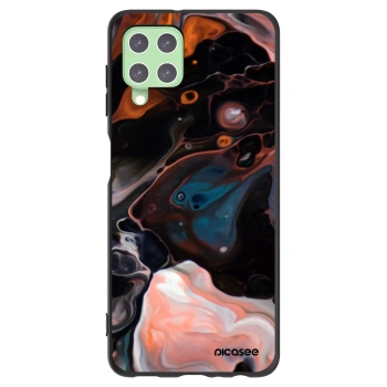 Picasee Μαύρη θήκη σιλικόνης για Samsung Galaxy A22 A225F 4G - Cream