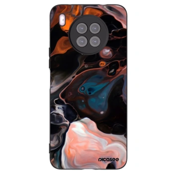 Picasee Μαύρη θήκη σιλικόνης για Huawei Nova 8i - Cream