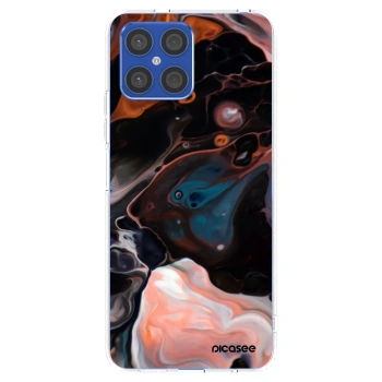 Picasee διαφανής θήκη σιλικόνης Honor X8 4G - Cream