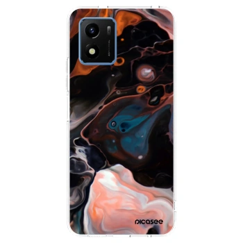 Picasee διαφανής θήκη σιλικόνης Vivo Y01 - Cream