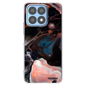Picasee διαφανής θήκη σιλικόνης Honor X8a - Cream