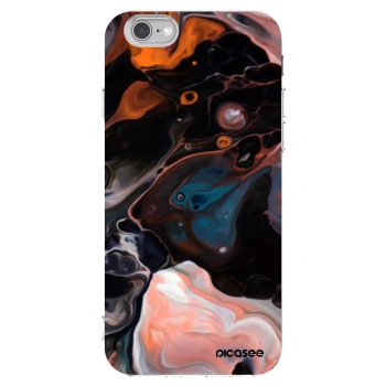 Picasee διαφανής θήκη σιλικόνης Apple iPhone 6/6S - Cream