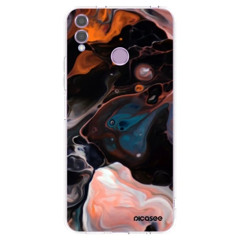 Picasee διαφανής θήκη σιλικόνης Honor 8X - Cream
