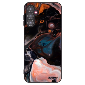 Picasee Μαύρη θήκη σιλικόνης για Samsung Galaxy A14 4G A145R - Cream