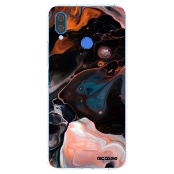 Picasee διαφανής θήκη σιλικόνης Huawei Nova 3 - Cream