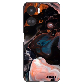 Picasee Μαύρη θήκη σιλικόνης για Honor 90 Lite 5G - Cream