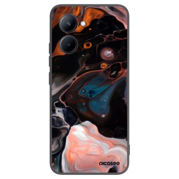 Picasee Μαύρη θήκη σιλικόνης για Realme C33 (2023) - Cream