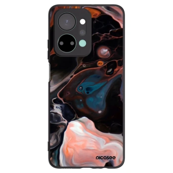 Picasee Μαύρη θήκη σιλικόνης για Honor X7a - Cream