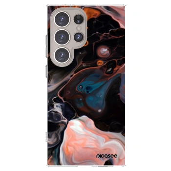 Picasee διαφανής θήκη σιλικόνης Samsung Galaxy S24 Ultra S928B 5G - Cream