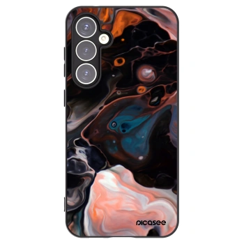 Picasee Μαύρη θήκη σιλικόνης για Samsung Galaxy S23 FE S711B - Cream