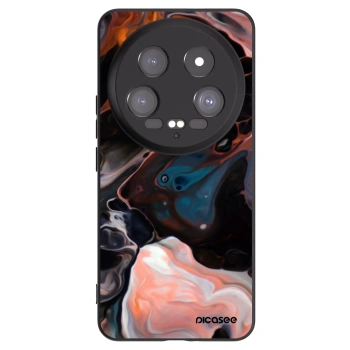 Picasee Μαύρη θήκη σιλικόνης για Xiaomi 14 Ultra - Cream