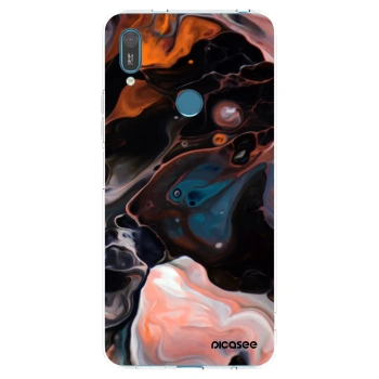 Picasee διαφανής θήκη σιλικόνης Huawei Y7 2019 - Cream