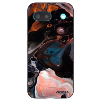 Picasee Μαύρη θήκη σιλικόνης για Google Pixel 8a - Cream