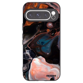 Picasee Μαύρη θήκη σιλικόνης για Google Pixel 9 Pro - Cream