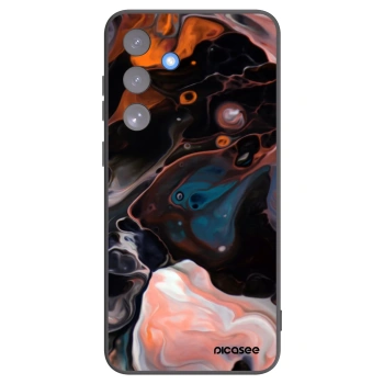Picasee Μαύρη θήκη σιλικόνης για Samsung Galaxy S25 FE 5G - Cream