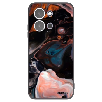 Picasee Μαύρη θήκη σιλικόνης για Xiaomi Redmi 15C 5G - Cream