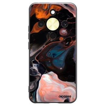 Picasee Μαύρη θήκη σιλικόνης για Honor Magic8 Lite 5G - Cream
