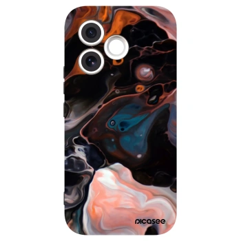 Picasee Μαύρη θήκη σιλικόνης για Honor 600 Lite - Cream