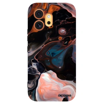 Picasee Μαύρη θήκη σιλικόνης για Honor 600 - Cream
