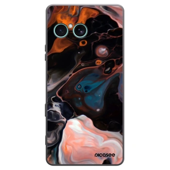 Picasee Μαύρη θήκη σιλικόνης για Sony Xperia 10 VII - Cream