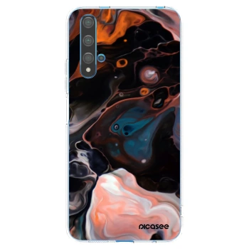 Picasee διαφανής θήκη σιλικόνης Huawei Nova 5T - Cream
