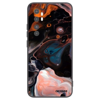 Picasee Μαύρη θήκη σιλικόνης για Xiaomi Mi Note 10 Lite - Cream