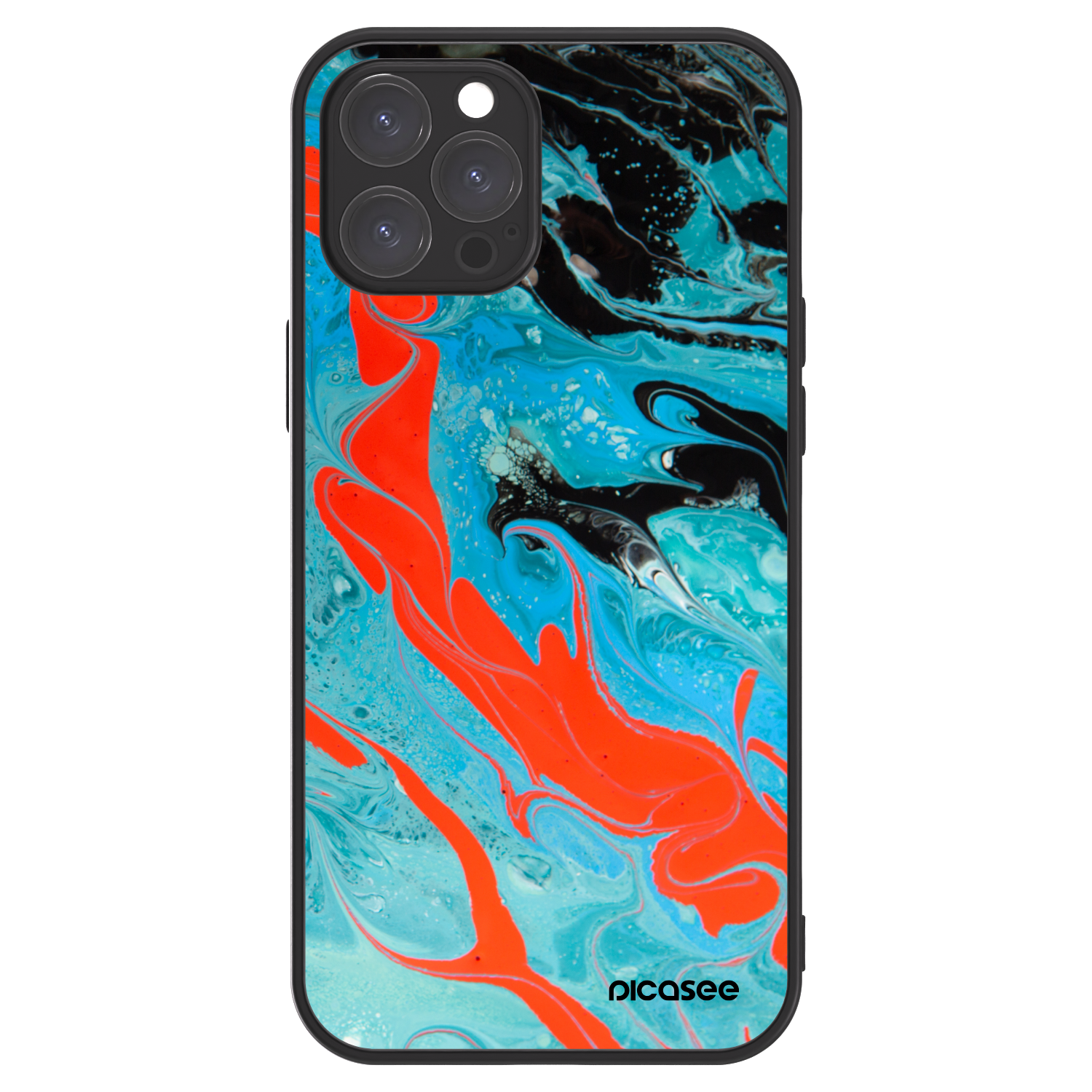 Picasee ULTIMATE CASE για Apple iPhone 12 Pro Max - Blue Magma
