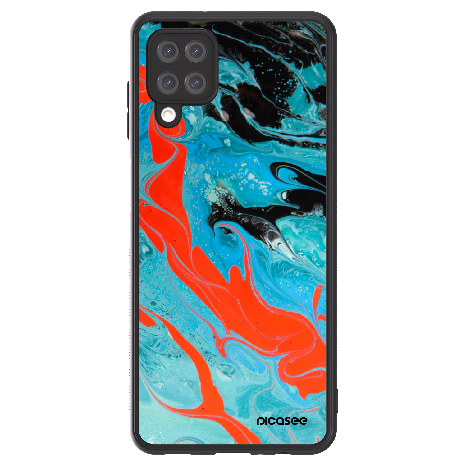 Picasee ULTIMATE CASE για Samsung Galaxy A12 A125F - Blue Magma