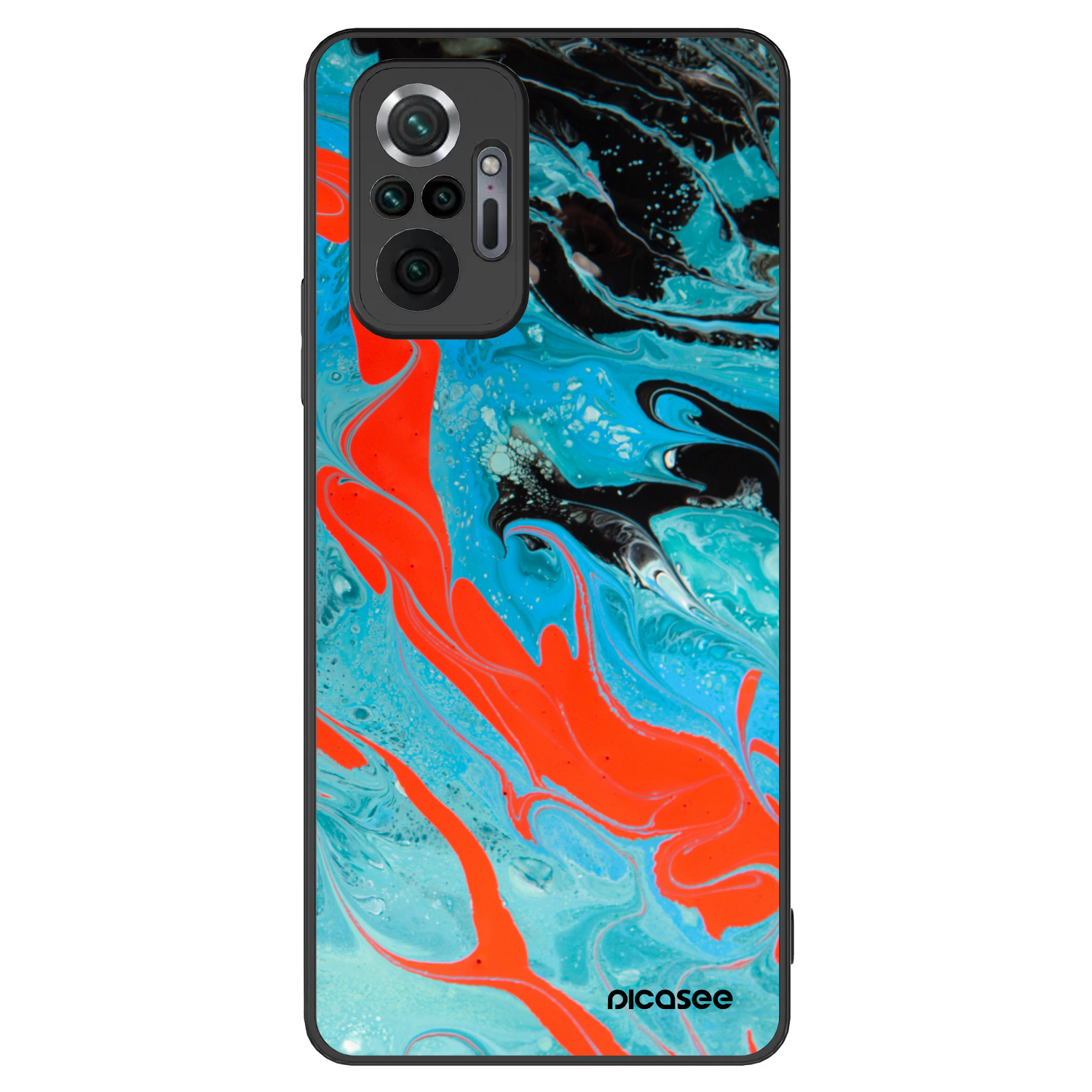 Picasee ULTIMATE CASE για Xiaomi Redmi Note 10 Pro - Blue Magma