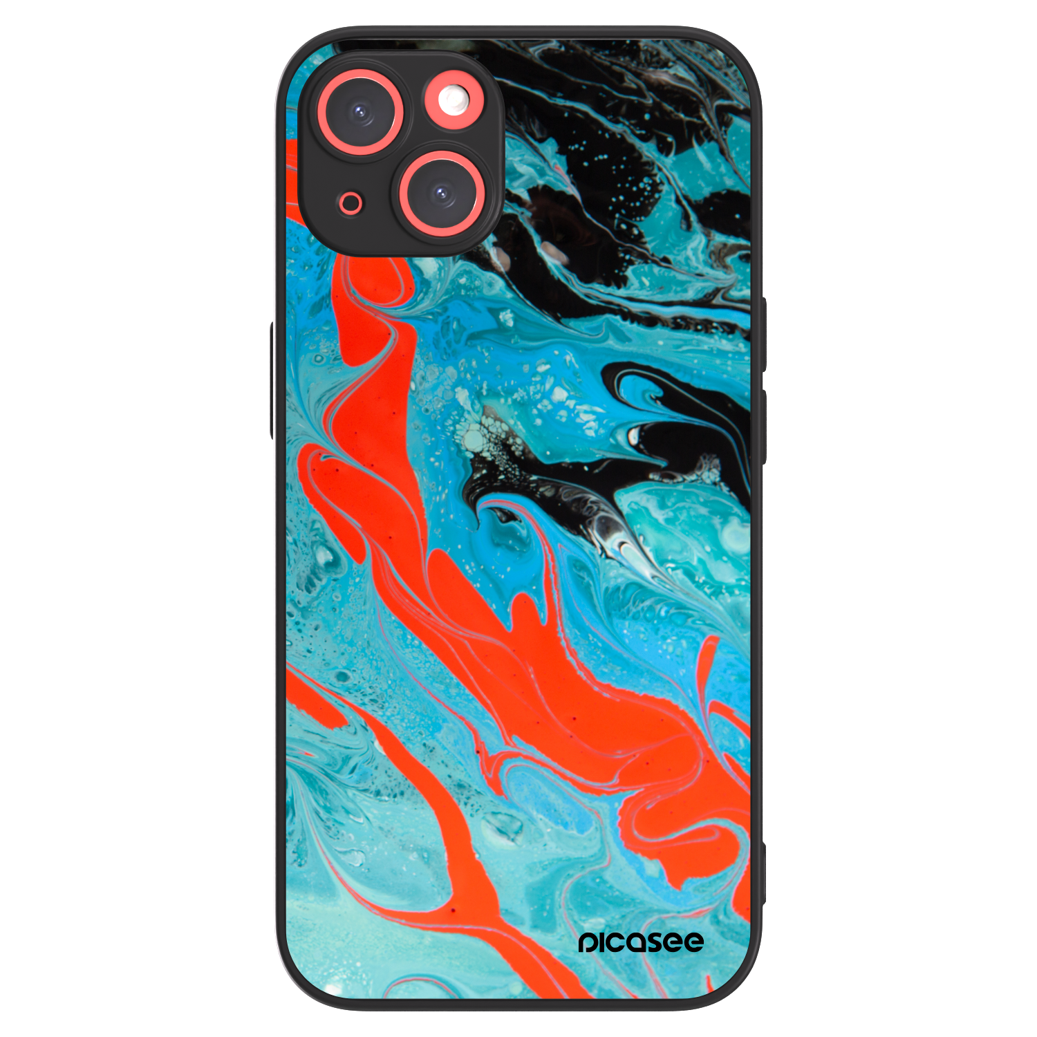Picasee ULTIMATE CASE για Apple iPhone 13 - Blue Magma