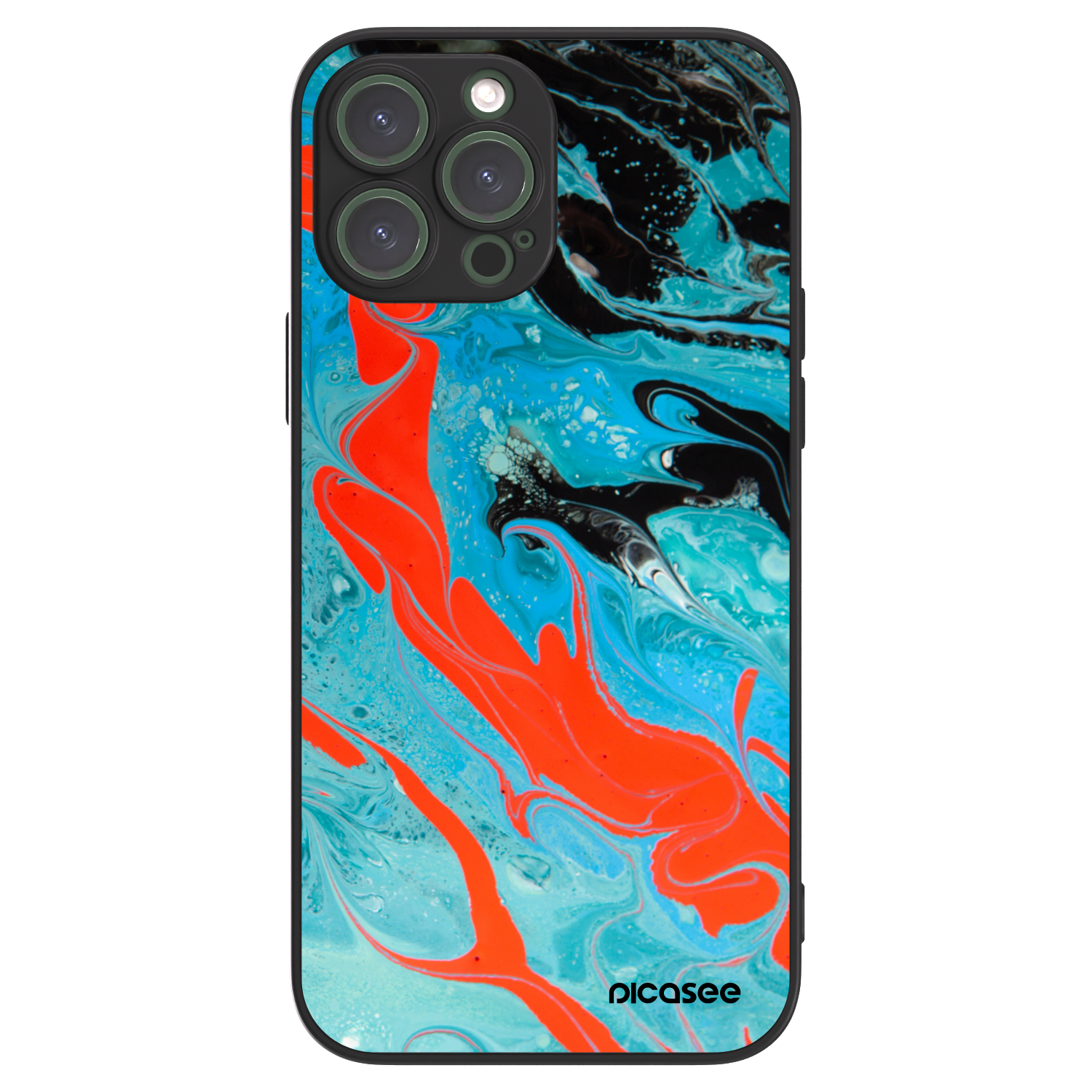 Picasee ULTIMATE CASE για Apple iPhone 13 Pro Max - Blue Magma