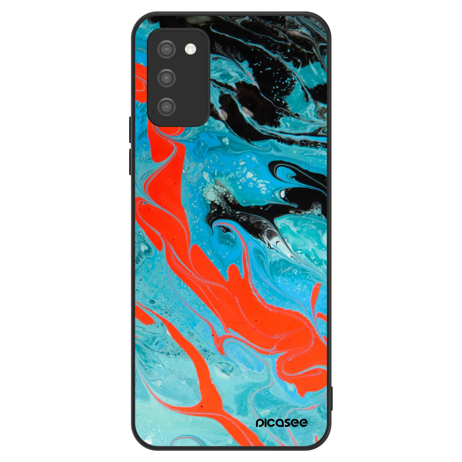 Picasee ULTIMATE CASE για Samsung Galaxy A02s A025G - Blue Magma