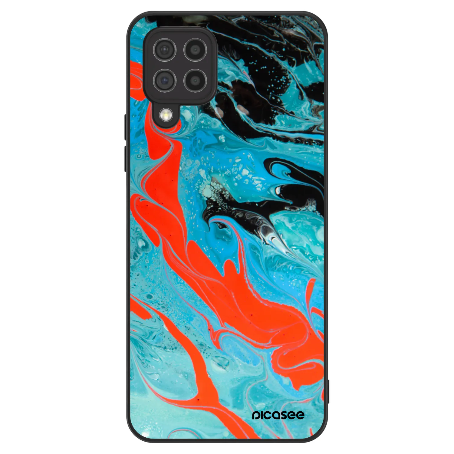 Picasee ULTIMATE CASE για Samsung Galaxy A22 A225F 4G - Blue Magma