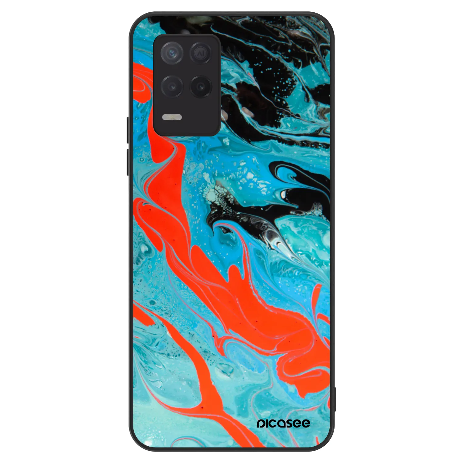 Picasee ULTIMATE CASE για Realme 8 5G - Blue Magma