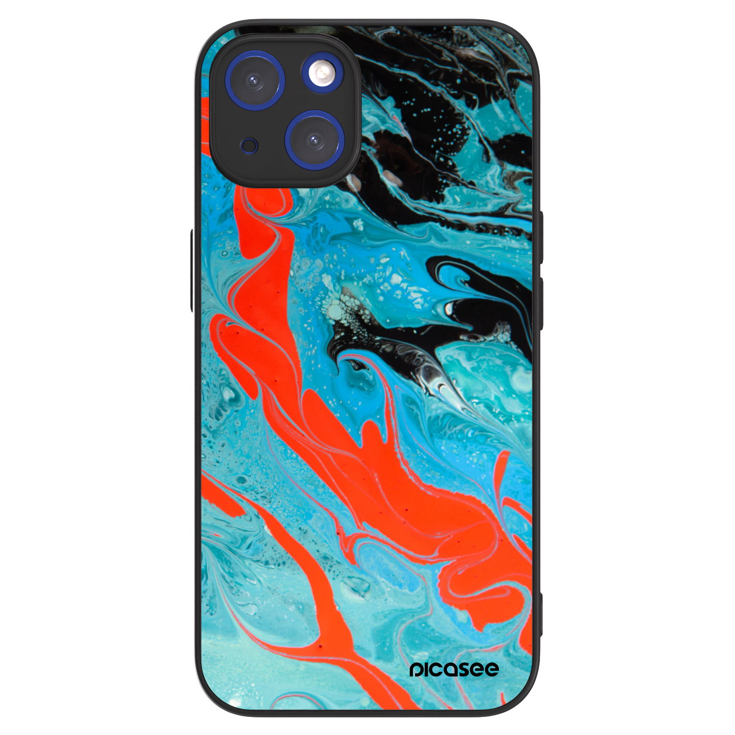 Picasee ULTIMATE CASE MagSafe pro Apple iPhone 14 - Blue Magma
