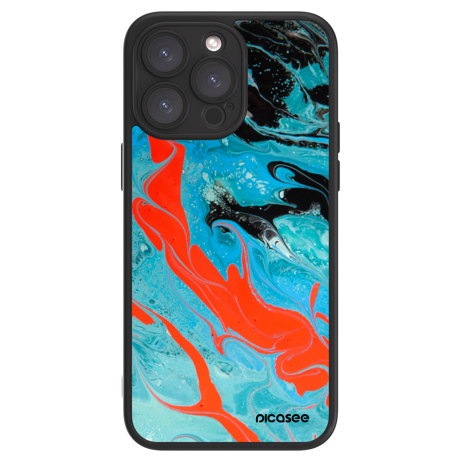 Picasee ULTIMATE CASE MagSafe pro Apple iPhone 15 Pro Max - Blue Magma