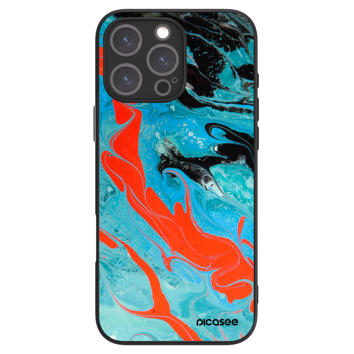 Picasee ULTIMATE CASE για Apple iPhone 16 Pro Max - Blue Magma