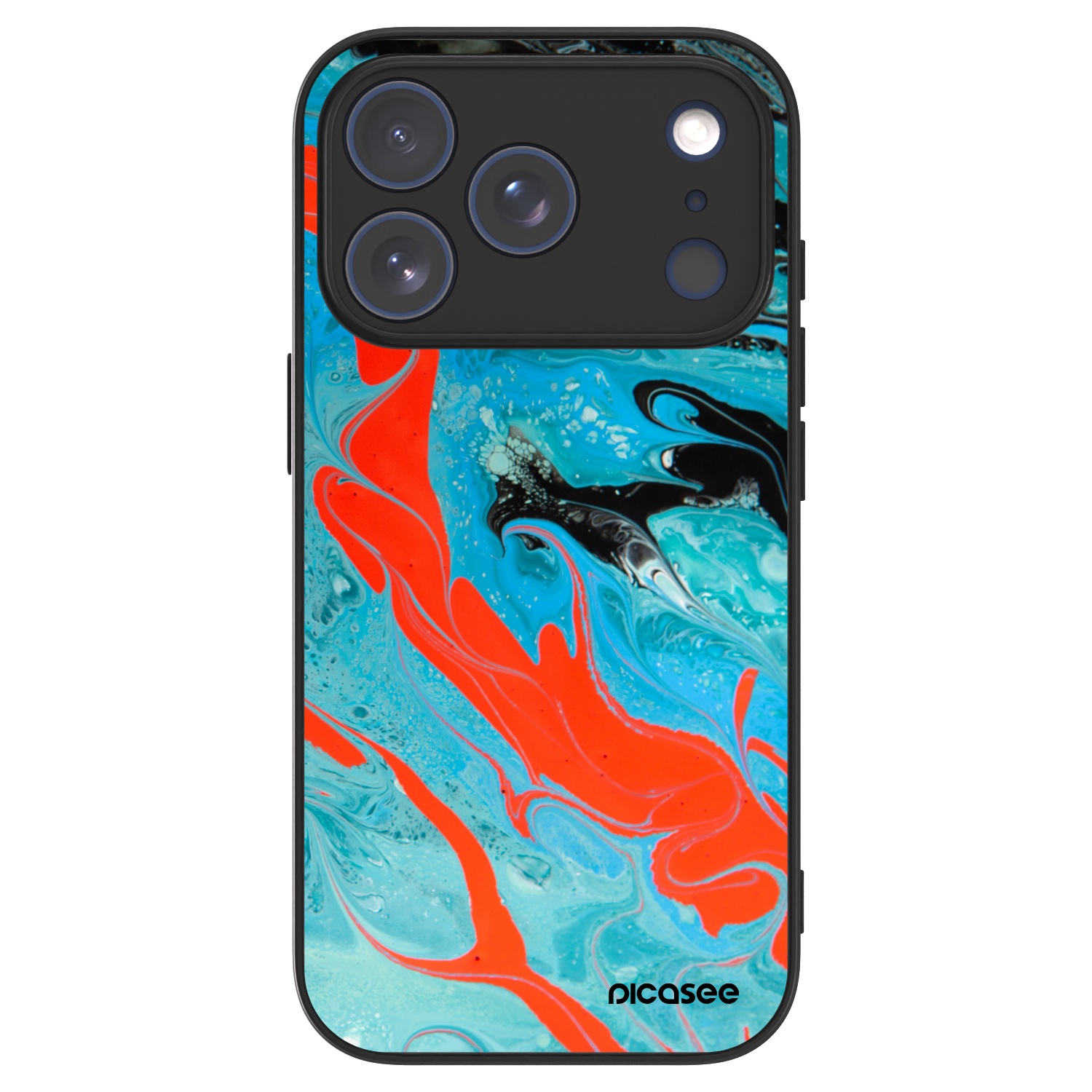 Picasee ULTIMATE CASE MagSafe pro Apple iPhone 17 Pro - Blue Magma